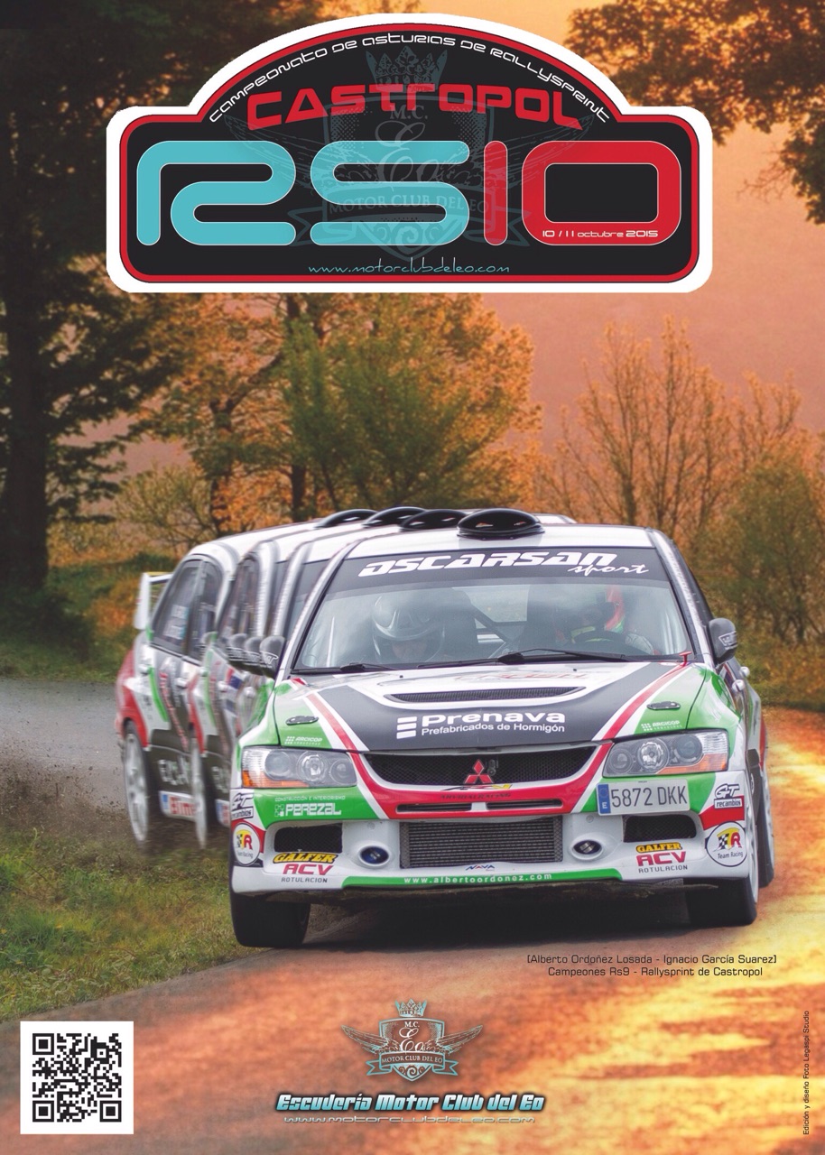 Terceros en la general y primeros de clase en el Rally sprint de Castropol