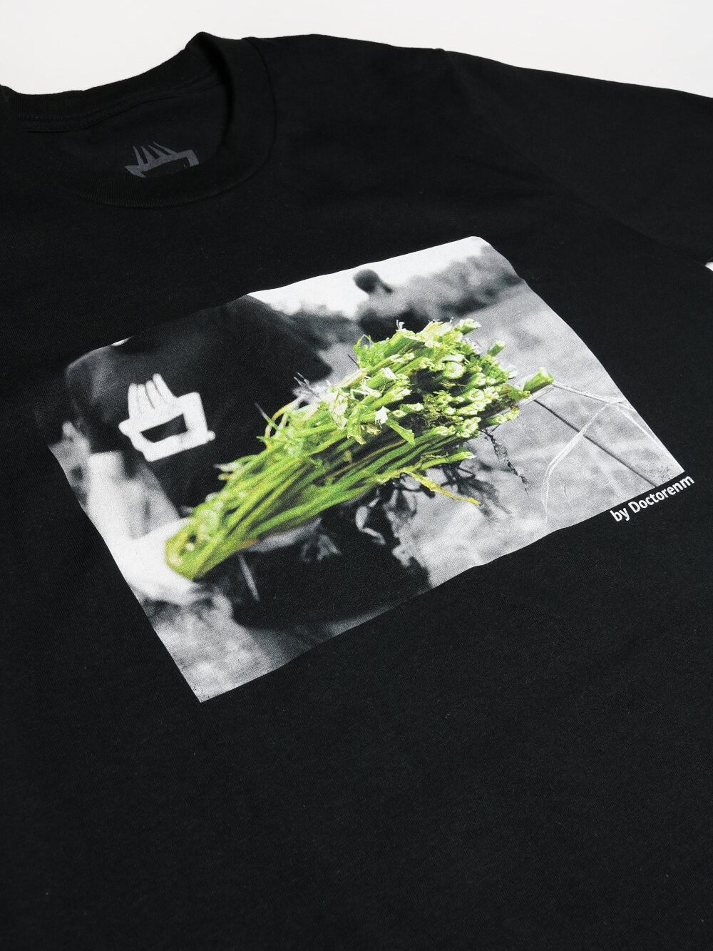Camiseta mimaría hempworks hemp harvest impresión digital foto cosecha cáñamo